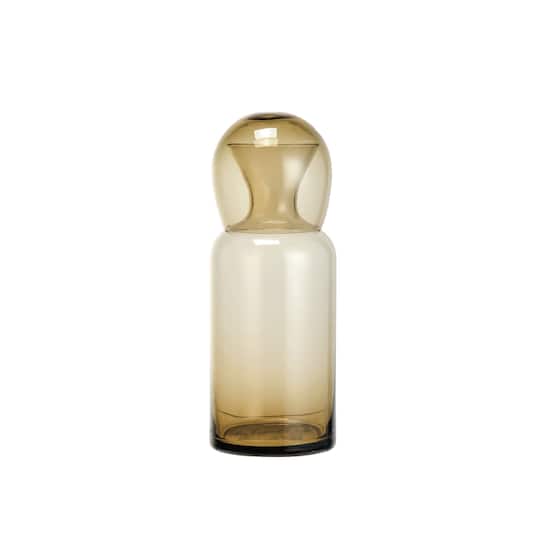 Hello Honey® Glowing Amber Glass Carafe Set